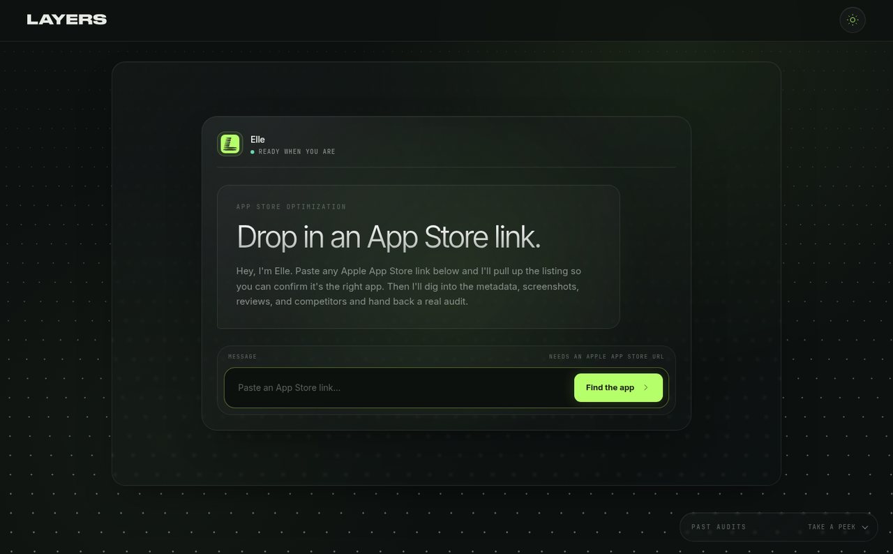 Layers project preview